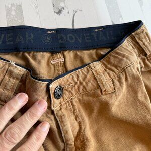 Dovetail Workwear Cropped Linen Cargo Pants – Size 6